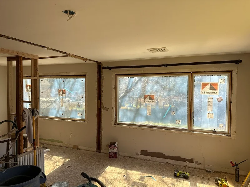 Andersen 400 Series picture casement combination installed in Norwalk,CT